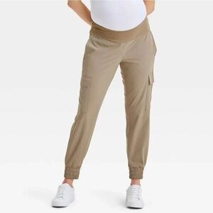 NWT Isabel Maternity Cargo Joggers ~Large